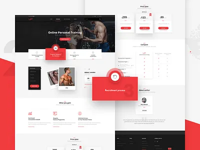 Fitness Web Portal - Training articles blog fitness gym news portal post training web