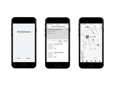 Paycrave Redesign mobile redesign wireframe