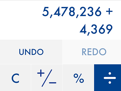 Daily UI #004 - Calculator calculator daily ui dark iphone light mobile sketch ui ux