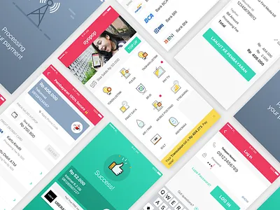 Bill Payments agency app bill detail home icons interstitial ios notification payment process success