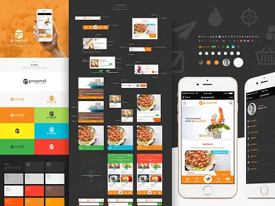 GroupMall Wechat Store app china design mobile ui ux wechat wechatstore