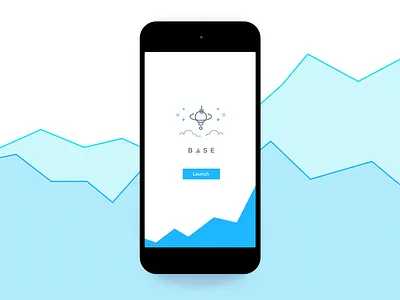 Biotech Co. Hiring Material app biotech blue graph medical mobile patients research teal ui website