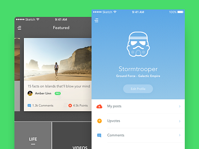 Blogging App blog blogging featured galactic empire star wars stormtrooper