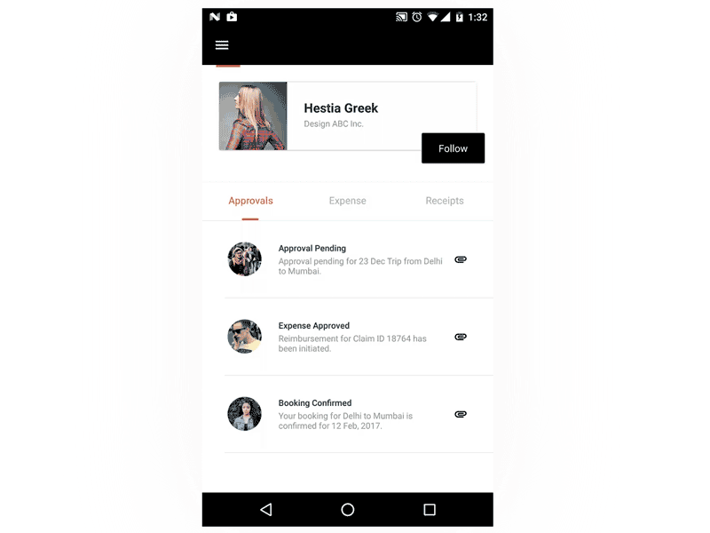 Uber style progress bar - Android Open Source android app application loader neat progress ui user interface ux white
