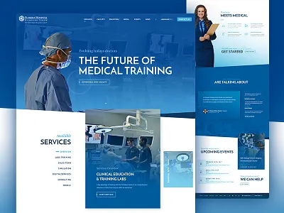 Florida Hospital Nicholson Center is live! drupal drupal 8 florida hospital hospital medical orlando orlando web design ui web design website