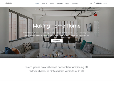 WooCommerce Theme cart ecommerce furniture header room shop slideshow theme woocommerce wordpress wpzoom