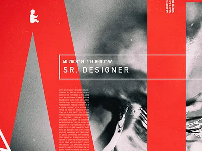 Now Hiring! design editorial hiring homepage job landingpage nowhiring red sts typography ux