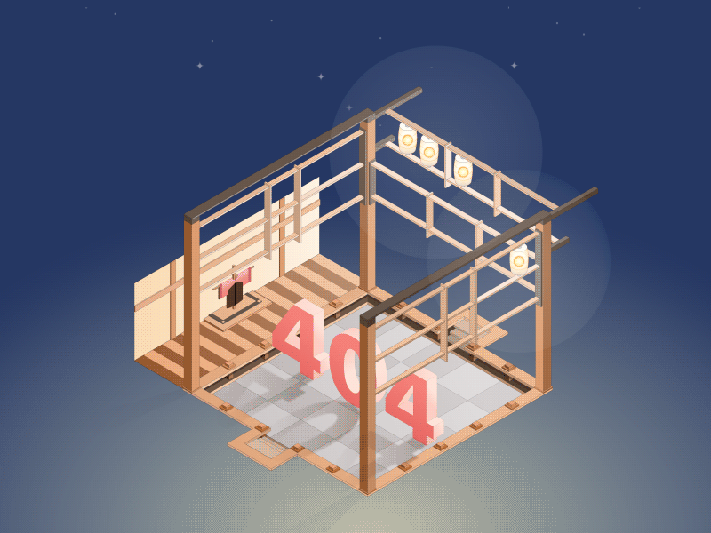 [50 Weekly UI Challenge] Isometic Practice animation illustration
