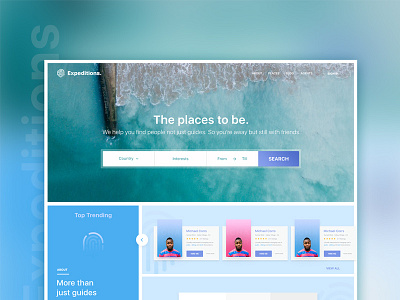 Homepage Design cards clean homepage landing landing page minimal typography ui web app web design webdesign website