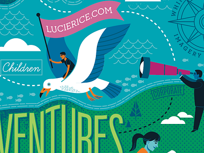 new promo illustration promotional