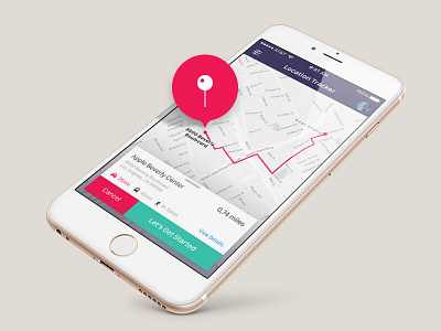 Location Tracker 020 dailyui day020 freebie location psd tracker ui uichallenge uidesign ux