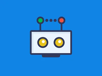 Teambot Logo bot chat chatbot icon identity logo robot