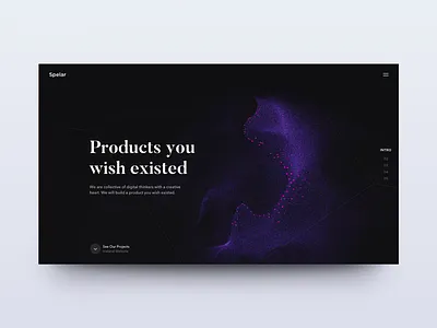 Spelar Website app card clean dashboard landing page layout product responsive ui ux web website