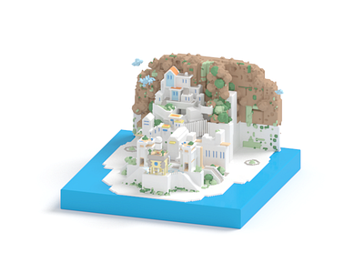 Ilios, sort of 3d 3d model game voxel