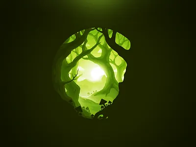 Woodland bosk brake bush covert forest jungle landscape lumen branch mushroom nature negative prokopenko spinney sun thick thicket tousle tree wilds wood