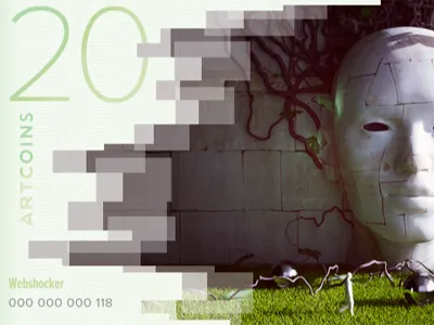 Webshocker art motion art direction artcoin currency design illustrations photo