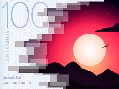 Himanshu Jani art motion art direction artcoin currency design illustrations photo
