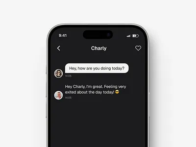 Daily UI #13 - Direct Message app dailyui design direct media message messaging mobile social ui ux