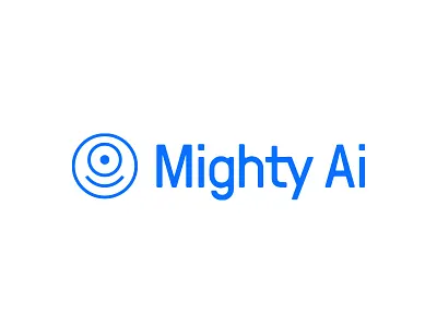 Mighty AI ai artificial intelligence branding focus lab ligature logo logotype