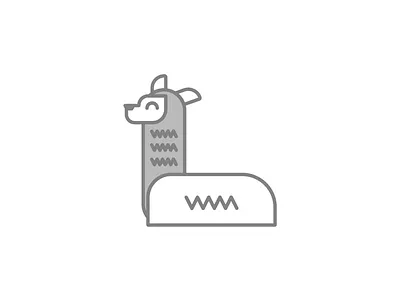 Llama alphabet animal alphabet illustrator letter letters llama vector