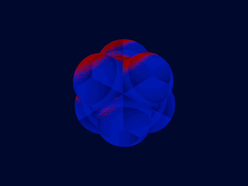 Atomium 1984 3d animation atomium bauhaus cinema4d metropolis motion design primary colors