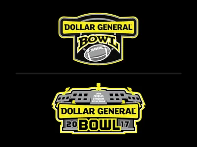 Dollar General® Bowl Concept alabama brand college espn football games logo ncaa patch sports stadium university