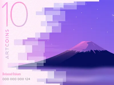 Reinoud Oskam art motion art direction artcoin currency design illustrations photo