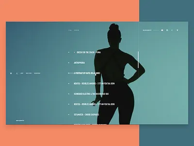 Valentin Petit - Listview list listview portfolio type typography videoplayer