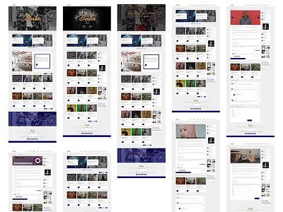 Berlin All Page berlin blog city design fashion magazine mobile theme travel ui ux wordpress