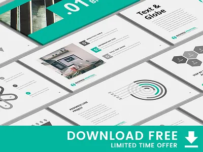 "Business Proposal" PowerPoint & Keynote Template free freebies giveaway infographic key keynote marketing powerpoint ppt presentation