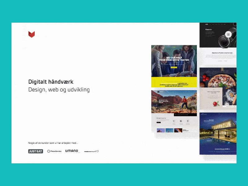 Hypr - digital agency agency clean design portfolio simple slider usp web web ui website