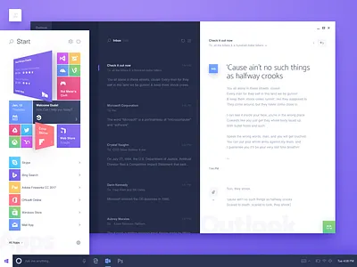 Dashboard - Windows desktop dashboard dashboard design dashboard ui design desktop desktop app desktop application desktop design interface material redesign soft software software design system ui user experience user interface user interface design windows