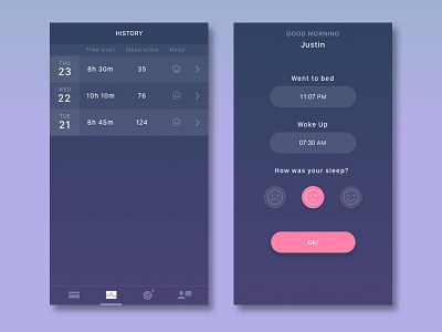 History / Morning Mood apnea app challenge coach doctor health night sleep