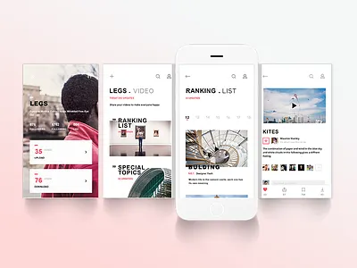 Redesign App concept app concept design flow landing mobile page responsive trend type ui ux