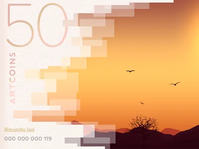 Himanshu Jani art motion art direction artcoin currency design illustrations photo