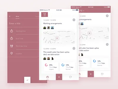 work／family app family icon ui work