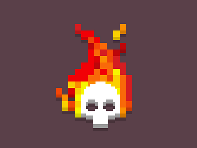 Flame On! #Driftwood 16 bit 8 bit drift pirate pixel skeleton skull