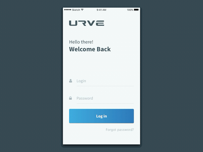 Login & Playlist animation clip dashboard gif iphone login mobile playlist principle ui ux