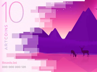 Himanshu Jani art motion art direction artcoin currency design illustrations photo