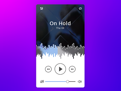 Daily UI #009 - Music Player daily ui eccemedia music music player ux web