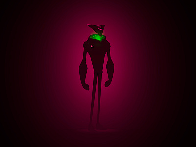 Cyber Punk Pilot 3d character character design cinema4d cyber punk cyborg illustration pilot robot