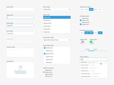 Basic Form Elements forms ui ui kit
