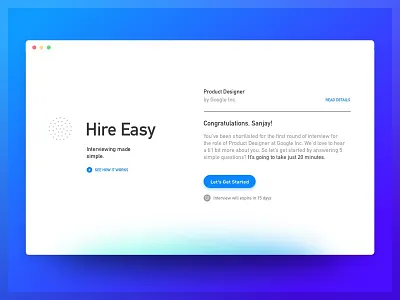 Automated Online Interviewing Tool blue chat css office shadow tool video web