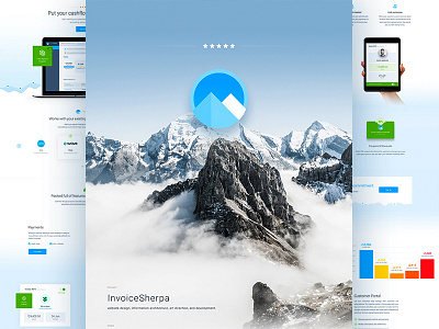 Invoice Sherpa - Behance Case Study balkan brothers behance case study design invoice sherpa user experience ux uxdesign web website