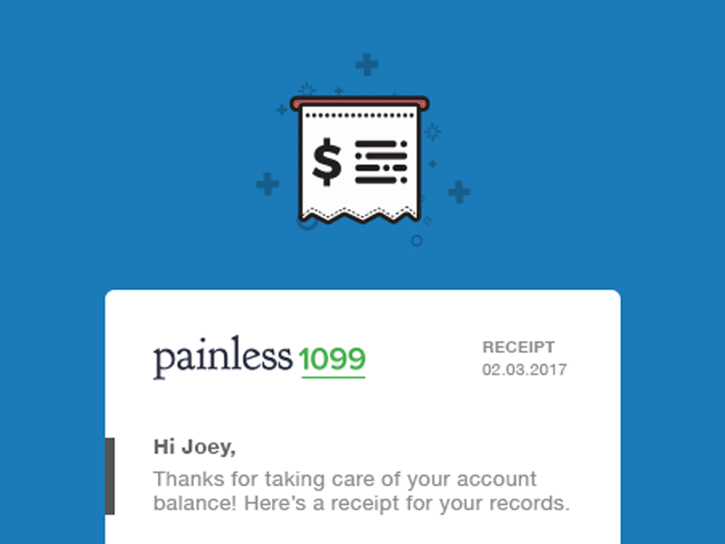 Payment Receipt Email email