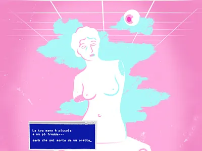 RetroneonVENUS 01 apple arms eye glitch mac music seapunk statue vaporware venere venus windows