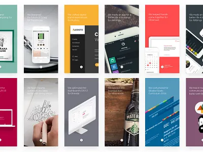 Explorations for Boana's new website boana digital web