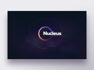 Nucleus clean collage design home page homepage landing marketing web site website