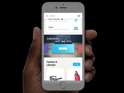 Flipkart — Feed blue cards cart checkout ecommerce flipkart google illustration india mobile shop web