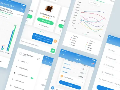 Chatbot ecommerce mobile app app bot cart chat chatbot ecommerce graph ios mobile ui ux